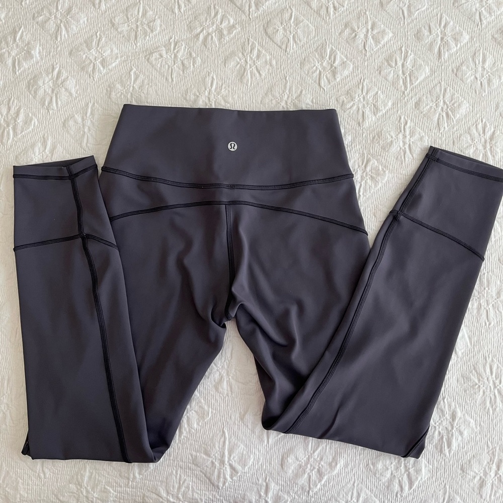 Lululemon High Waisted Leggings size 8 inseam 25